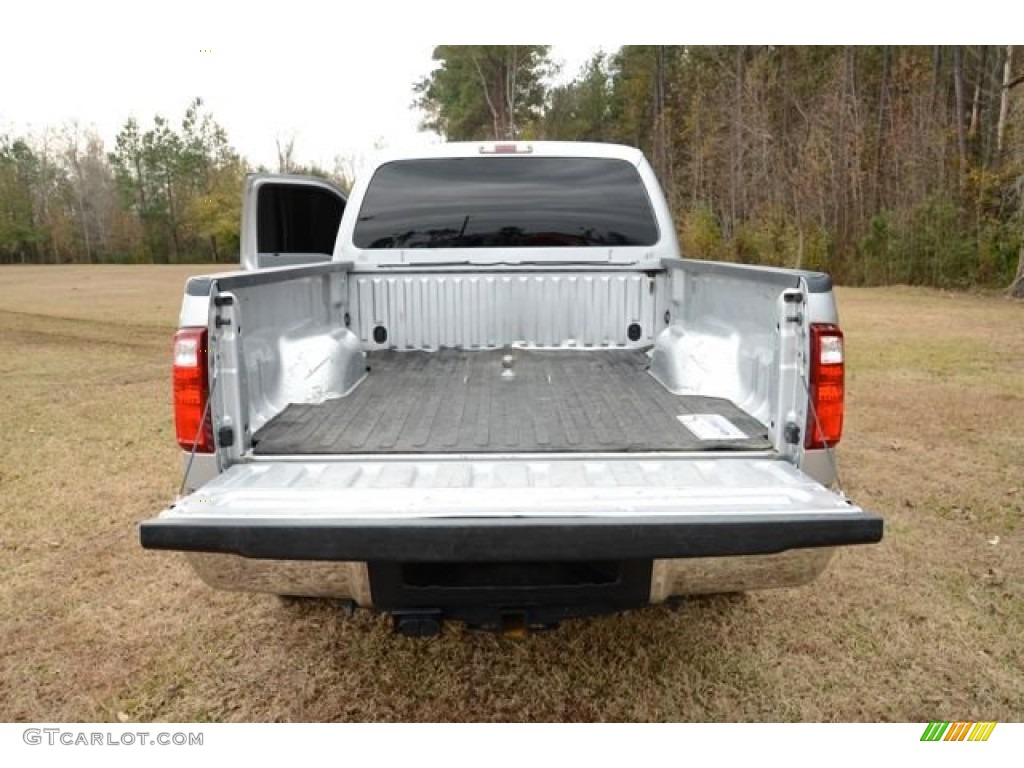 2012 F250 Super Duty XLT Crew Cab 4x4 - Ingot Silver Metallic / Steel photo #15