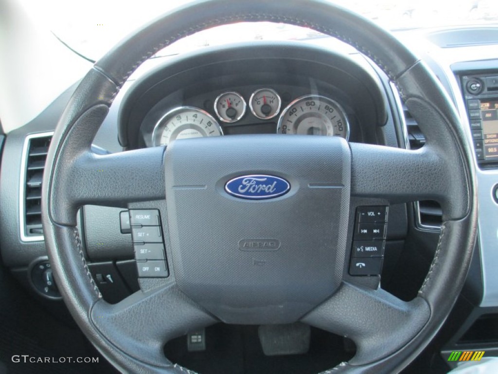 2008 Edge Limited AWD - Blazing Copper Metallic / Charcoal photo #22