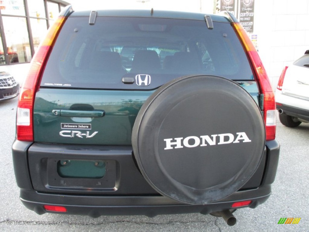 2003 CR-V EX 4WD - Clover Green Pearl / Saddle photo #5