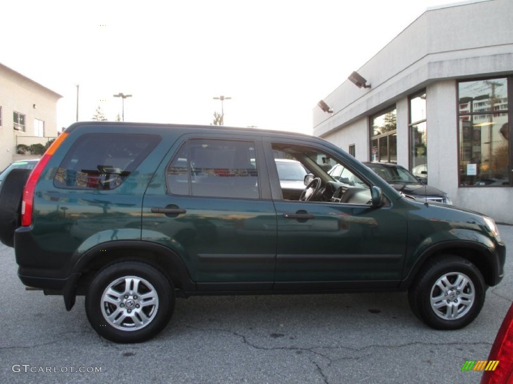2003 CR-V EX 4WD - Clover Green Pearl / Saddle photo #7