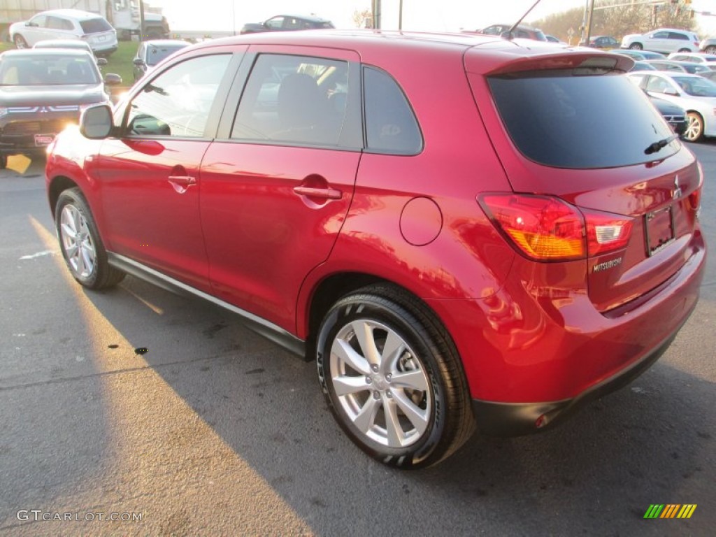 Rally Red 2014 Mitsubishi Outlander Sport ES Exterior Photo #88481367