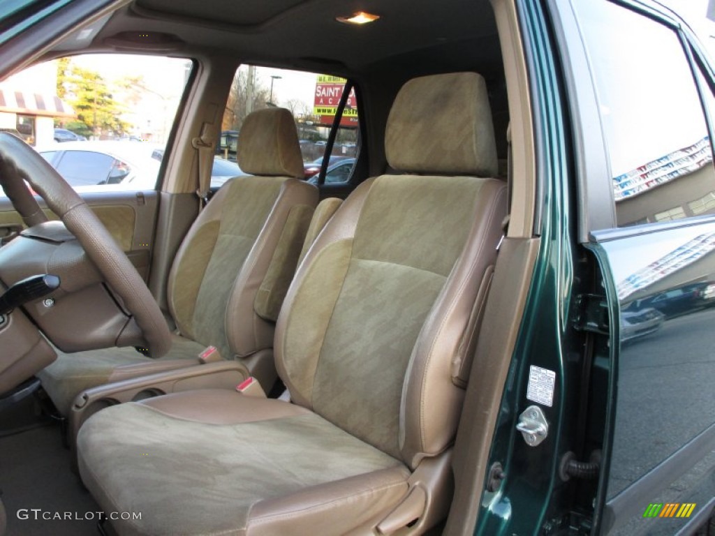 2003 CR-V EX 4WD - Clover Green Pearl / Saddle photo #10