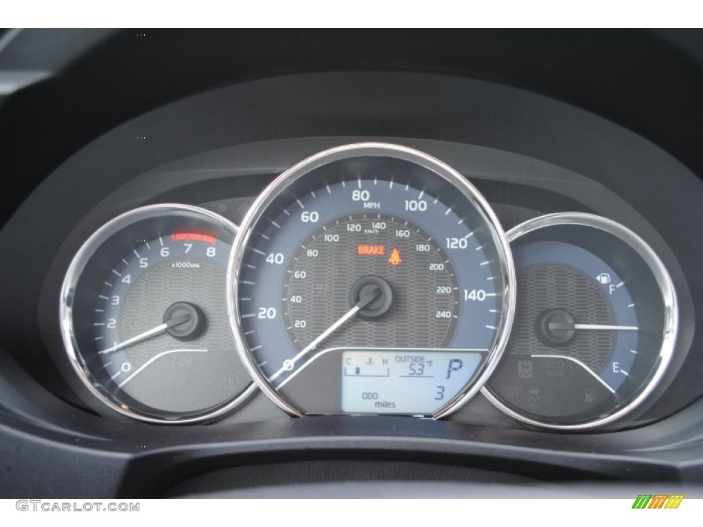 2014 Toyota Corolla LE Eco Gauges Photo #88481517