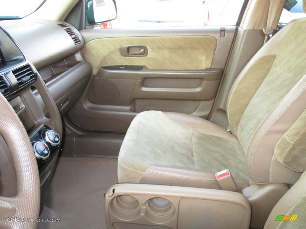 2003 CR-V EX 4WD - Clover Green Pearl / Saddle photo #15