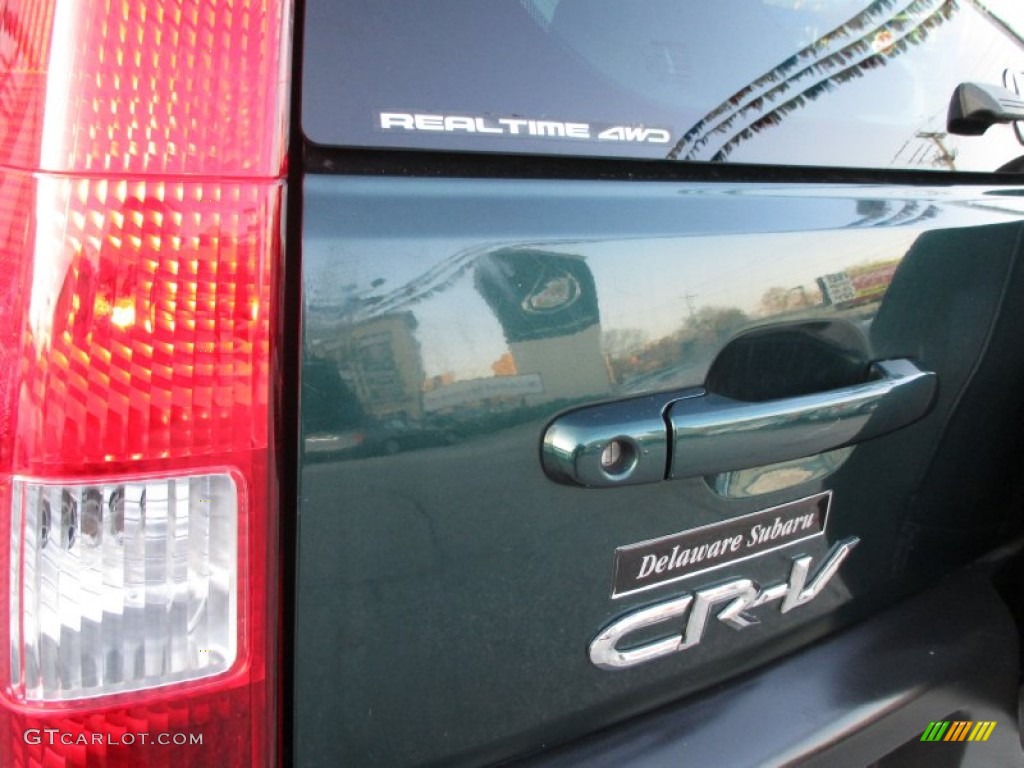 2003 CR-V EX 4WD - Clover Green Pearl / Saddle photo #26