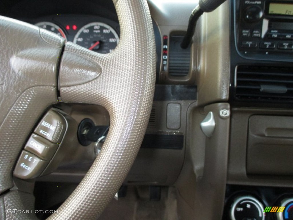 2003 CR-V EX 4WD - Clover Green Pearl / Saddle photo #35