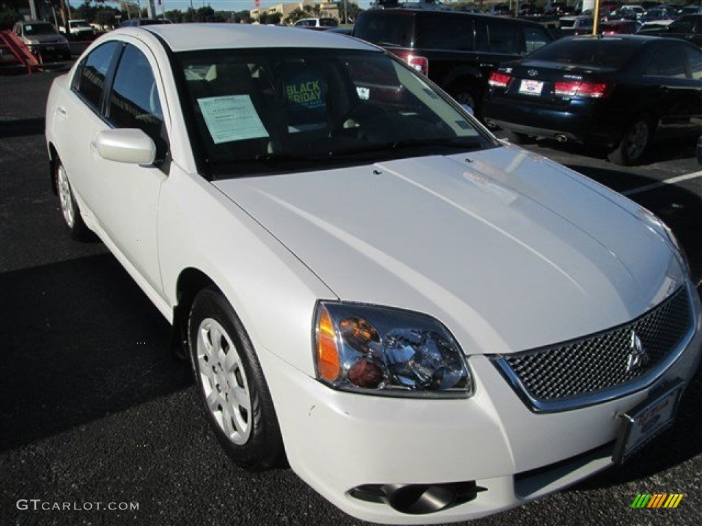 2012 Galant SE - White Pearl / Gray Sport photo #1