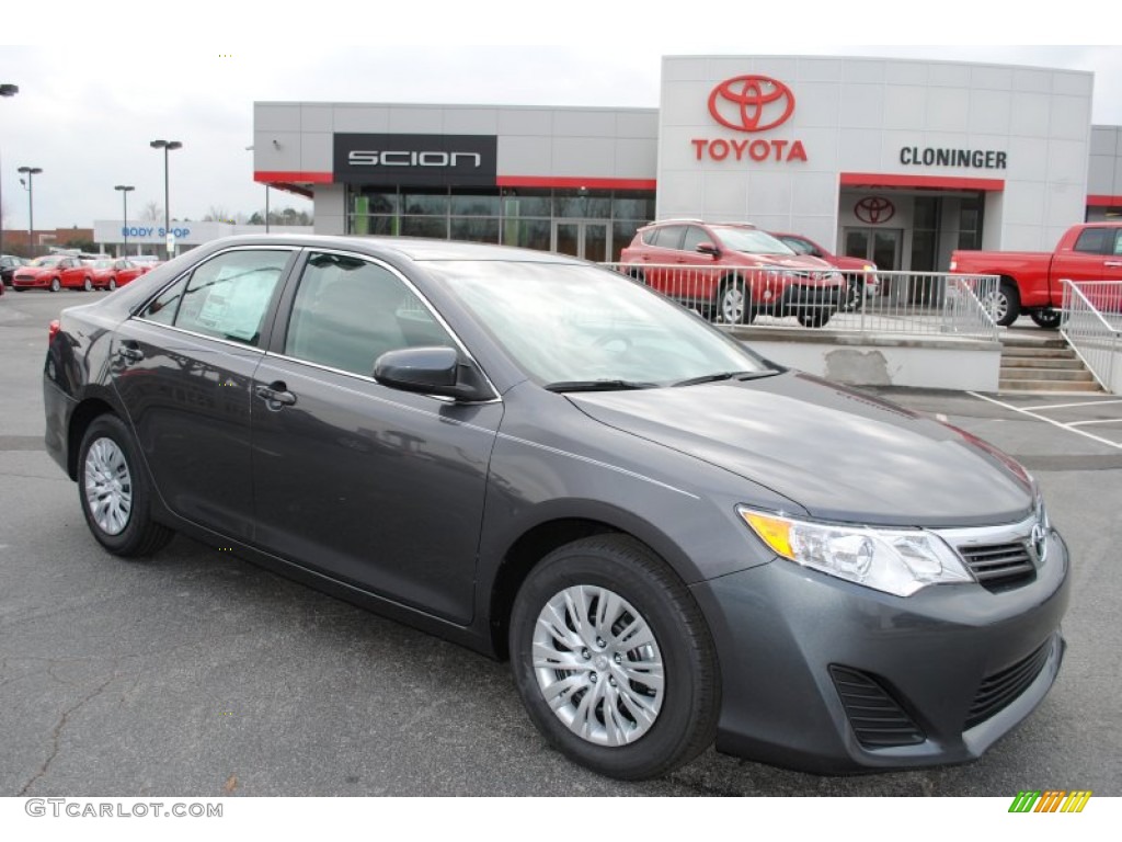 2014 Camry LE - Magnetic Gray Metallic / Ash photo #1