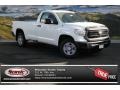 Super White - Tundra SR Regular Cab 4x4 Photo No. 1