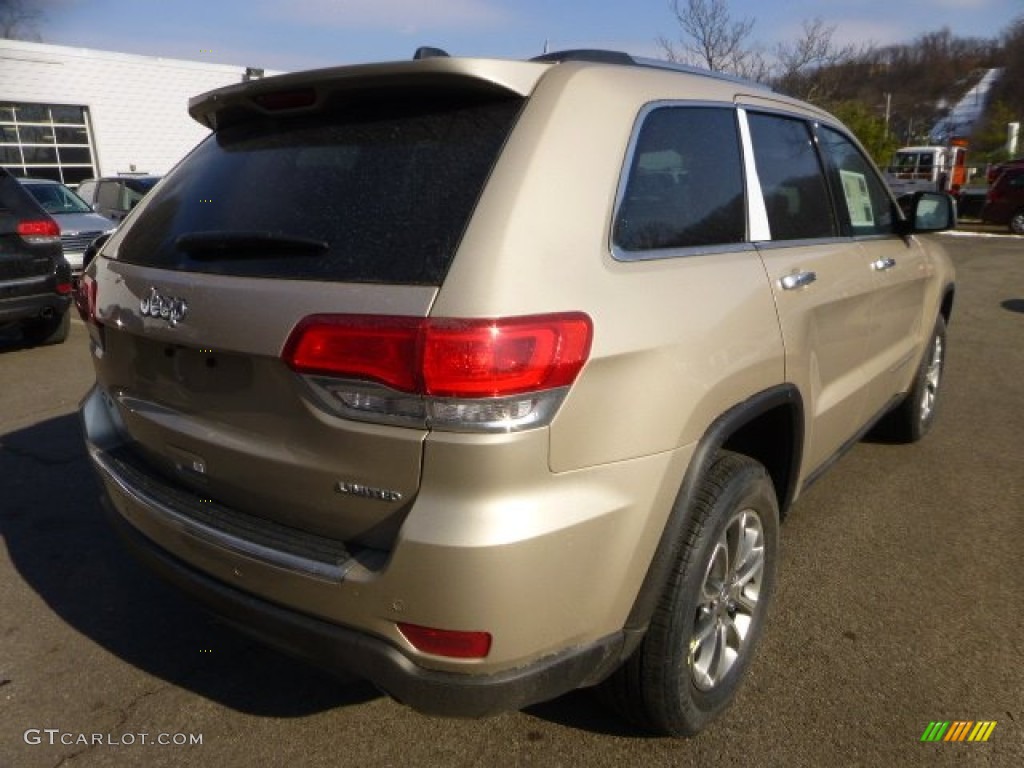 2014 Grand Cherokee Limited 4x4 - Cashmere Pearl / New Zealand Black/Light Frost photo #5