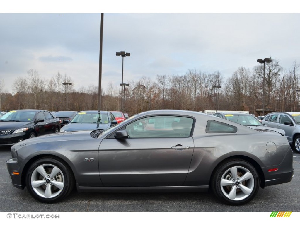 2014 Mustang GT Coupe - Sterling Gray / Charcoal Black photo #6