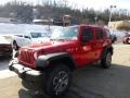 Flame Red 2014 Jeep Wrangler Unlimited Rubicon 4x4
