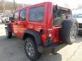 Flame Red - Wrangler Unlimited Rubicon 4x4 Photo No. 3