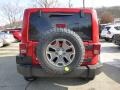 Flame Red - Wrangler Unlimited Rubicon 4x4 Photo No. 4