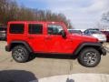 Flame Red - Wrangler Unlimited Rubicon 4x4 Photo No. 6