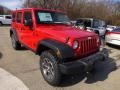Flame Red - Wrangler Unlimited Rubicon 4x4 Photo No. 7
