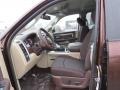 Canyon Brown/Light Frost Beige 2014 Ram 3500 Big Horn Crew Cab Dually Interior Color
