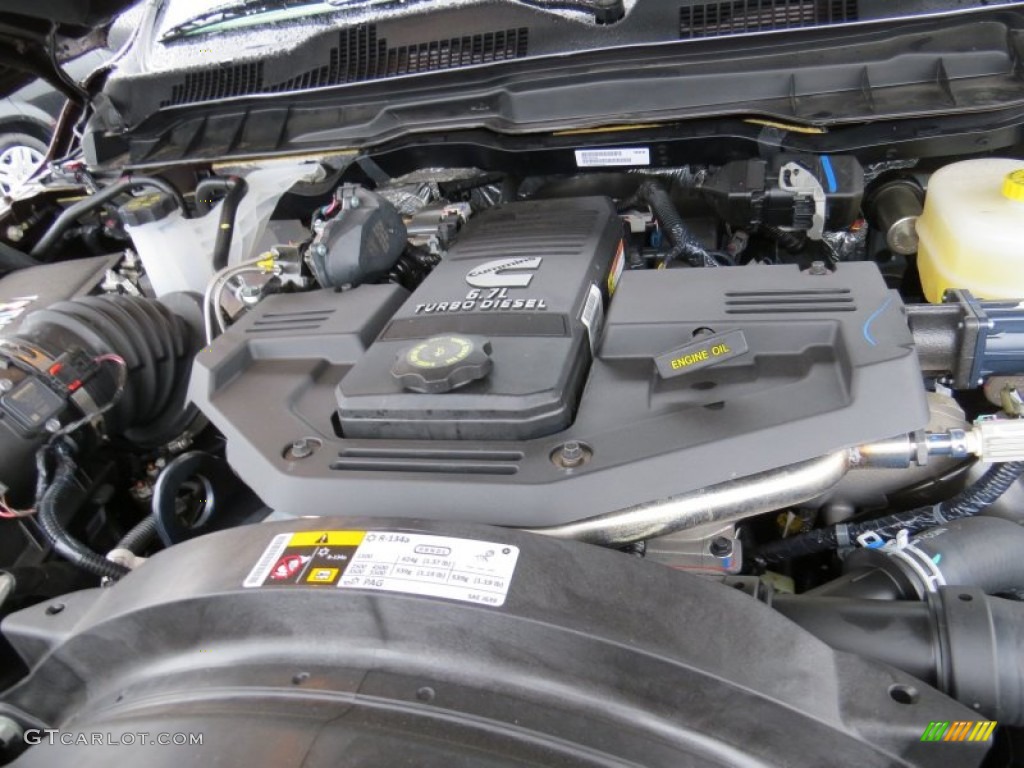 2014 Ram 3500 Big Horn Crew Cab Dually 6.7 Liter OHV 24-Valve Cummins Turbo-Diesel Inline 6 Cylinder Engine Photo #88485813