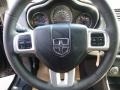 2014 Dodge Avenger Black/Red Interior Steering Wheel Photo