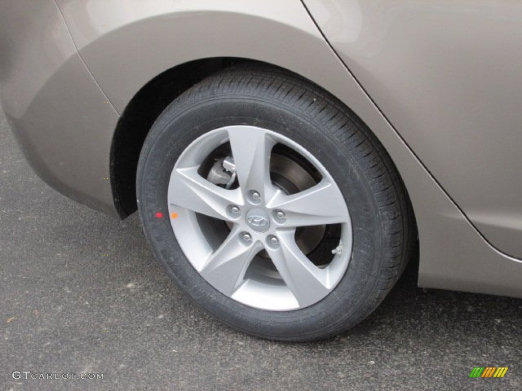 2013 Elantra GLS - Desert Bronze / Beige photo #3