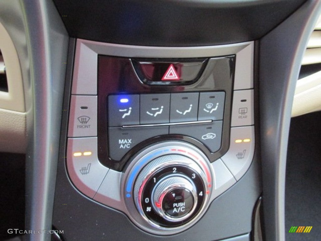 2013 Elantra GLS - Desert Bronze / Beige photo #12