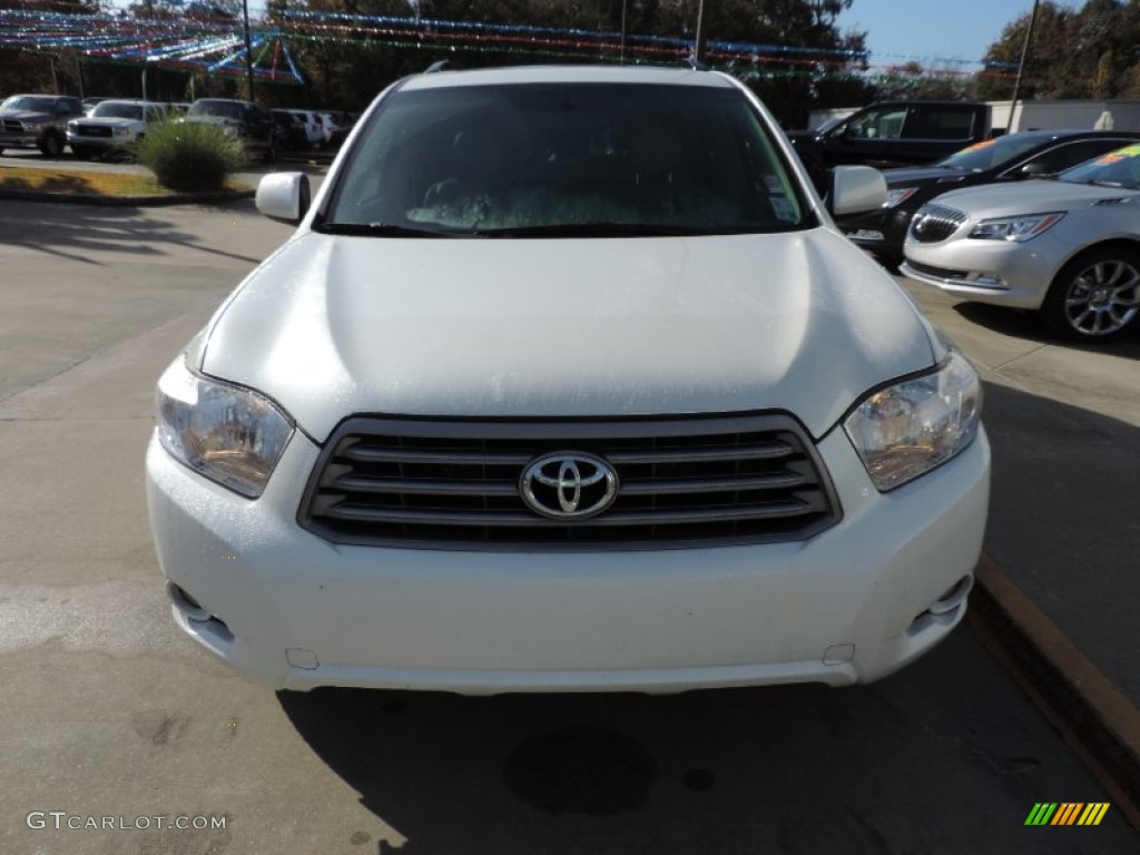 2010 Highlander SE - Blizzard White Pearl / Sand Beige photo #2