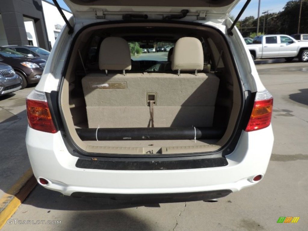 2010 Highlander SE - Blizzard White Pearl / Sand Beige photo #4