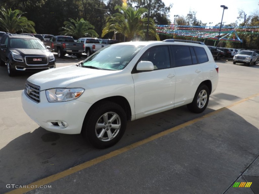 2010 Highlander SE - Blizzard White Pearl / Sand Beige photo #5