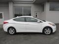 2013 Shimmering White Hyundai Elantra GLS  photo #2