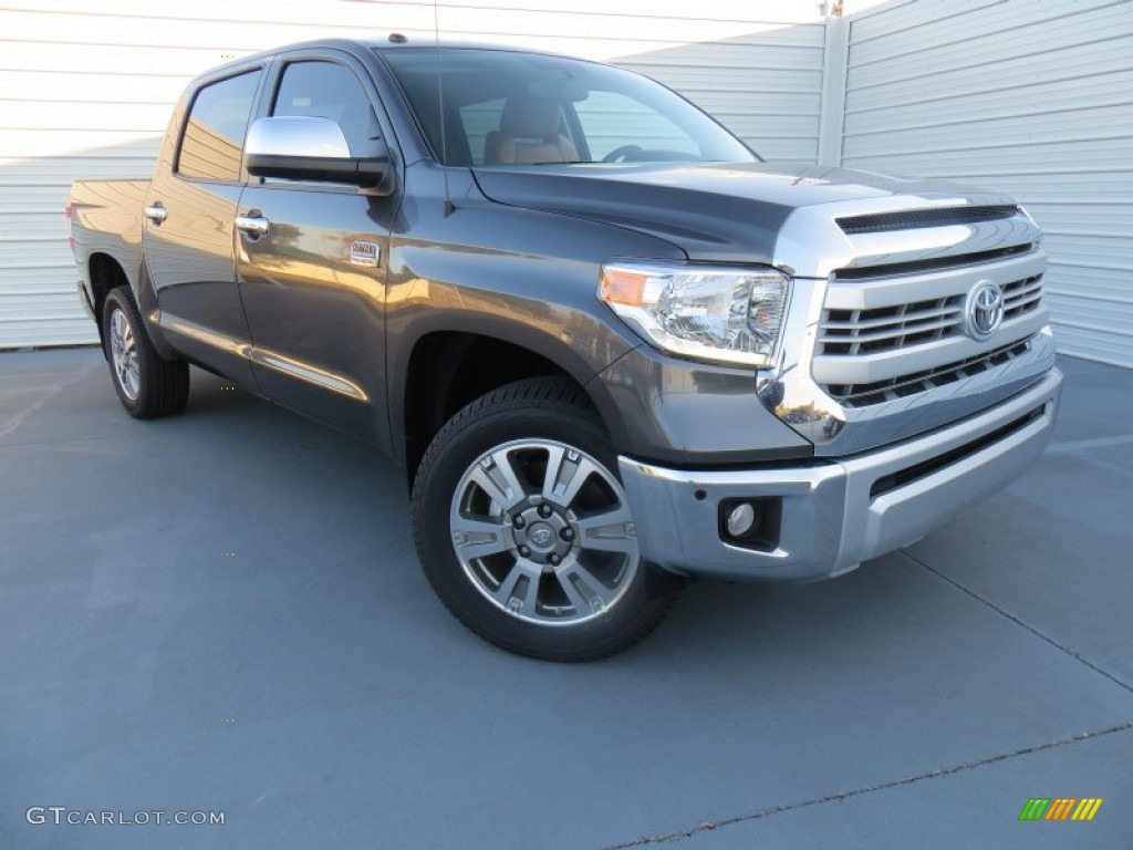 2014 Tundra 1794 Edition Crewmax - Magnetic Gray Metallic / 1794 Edition Premium Brown photo #2