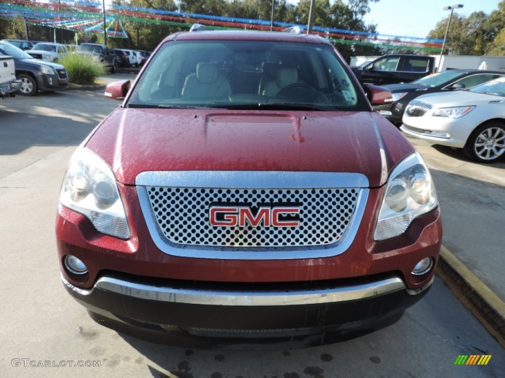 2008 Acadia SLT - Red Jewel / Light Titanium photo #2