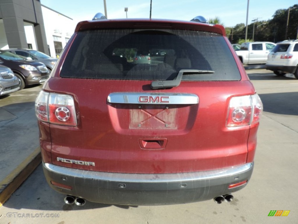 2008 Acadia SLT - Red Jewel / Light Titanium photo #3