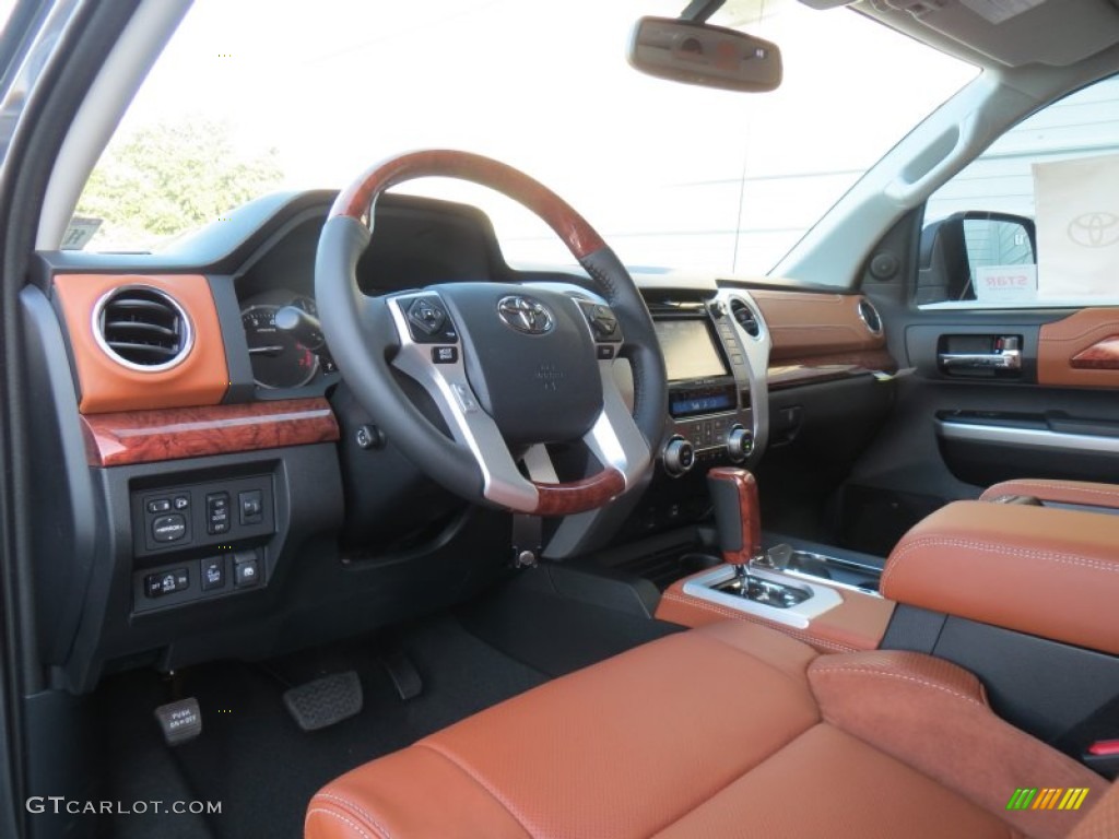 1794 Edition Premium Brown Interior 2014 Toyota Tundra 1794 Edition Crewmax Photo #88488705