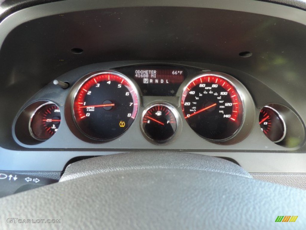 2008 Acadia SLT - Red Jewel / Light Titanium photo #17