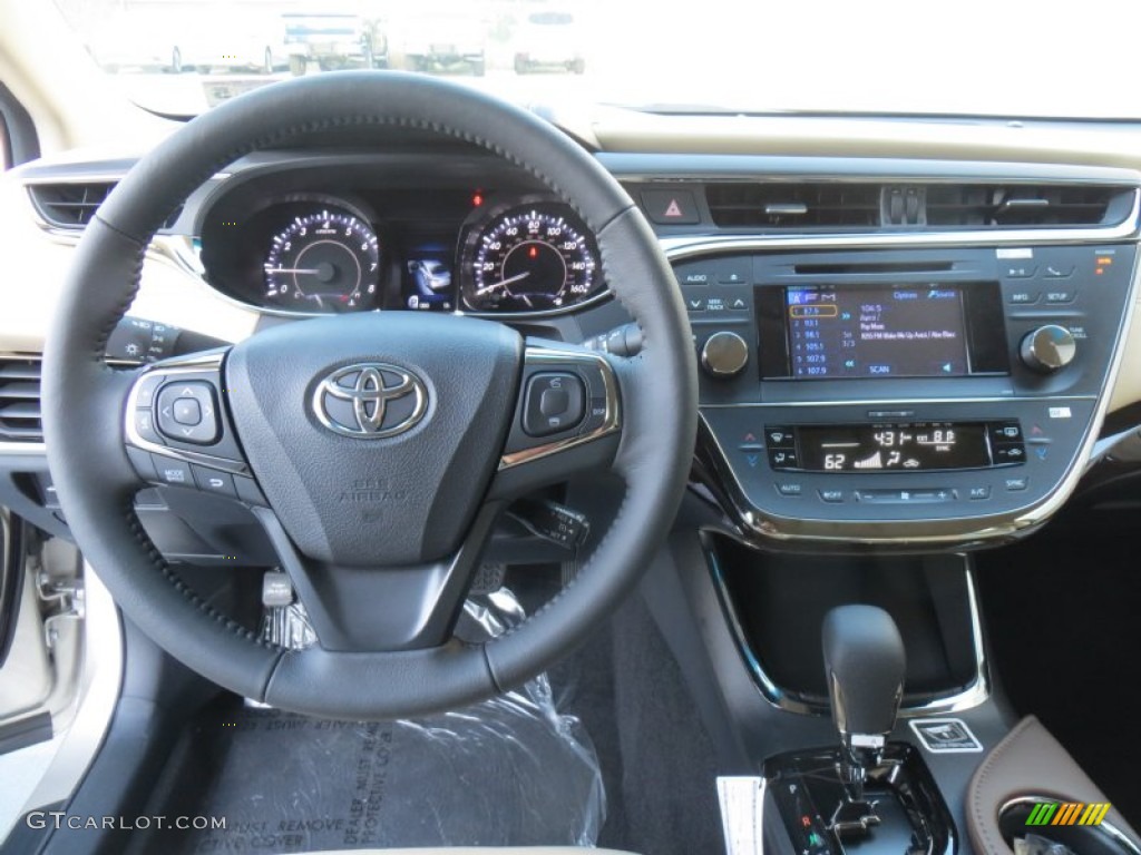 2014 Toyota Avalon XLE Almond Dashboard Photo #88489170