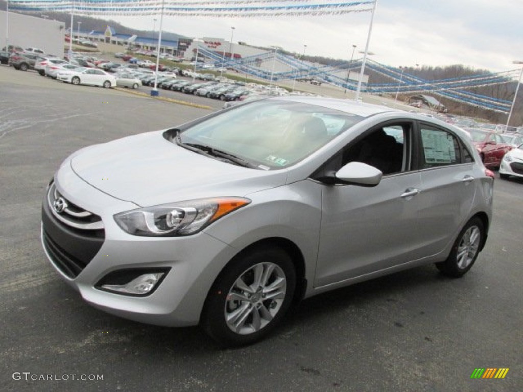2013 Elantra GT - Silver / Black photo #5