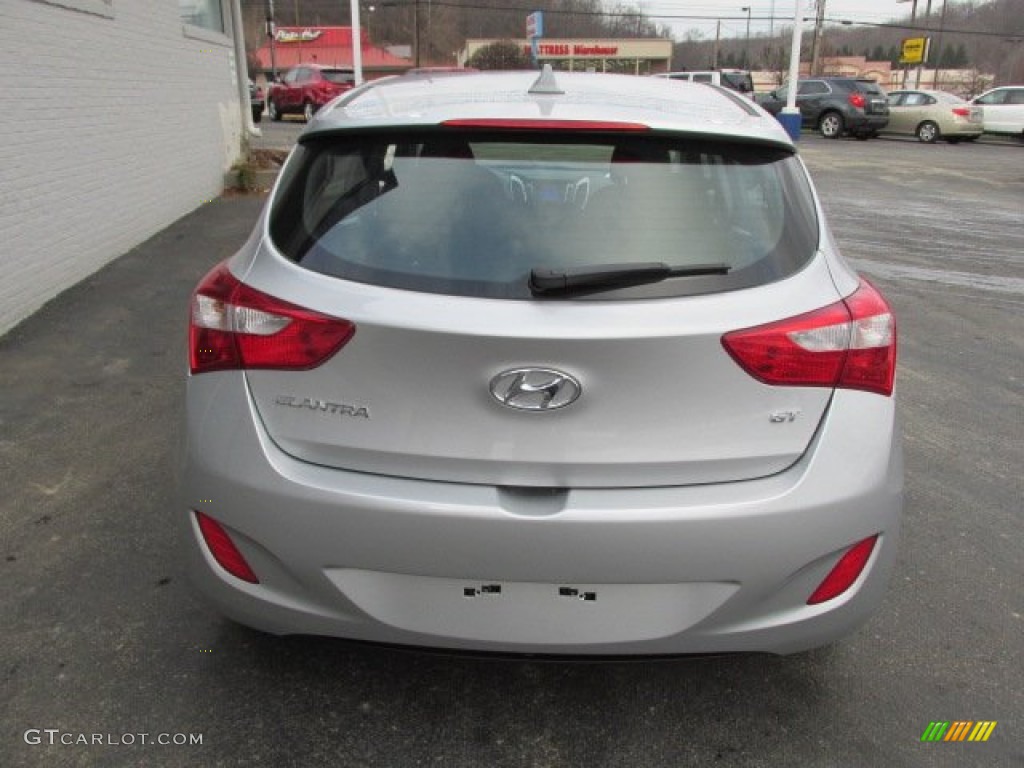 2013 Elantra GT - Silver / Black photo #6