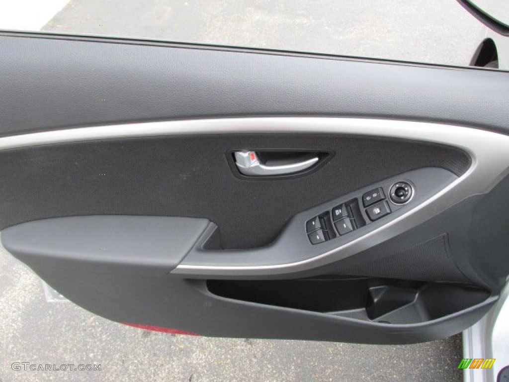2013 Elantra GT - Silver / Black photo #8