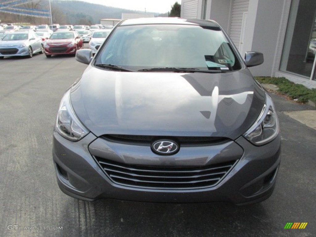 Shadow Gray 2014 Hyundai Tucson GLS Exterior Photo #88489881