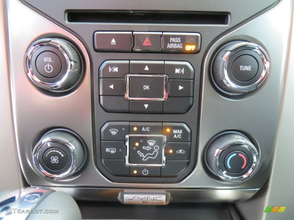 2014 Ford F150 FX4 SuperCrew 4x4 Controls Photo #88490990