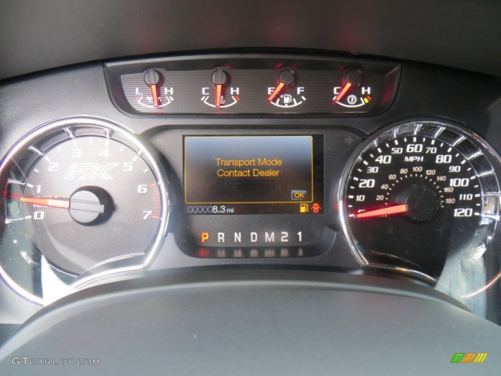 2014 Ford F150 FX4 SuperCrew 4x4 Gauges Photo #88491012