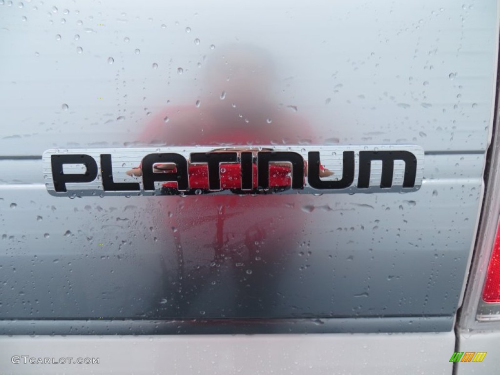2014 F150 Platinum SuperCrew 4x4 - White Platinum / Platinum Unique Black photo #18
