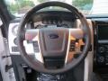 2014 Ford F150 Platinum Unique Black Interior Steering Wheel Photo