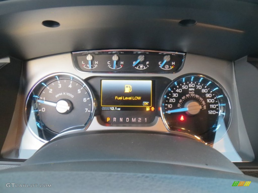 2014 Ford F150 Platinum SuperCrew 4x4 Gauges Photo #88491798