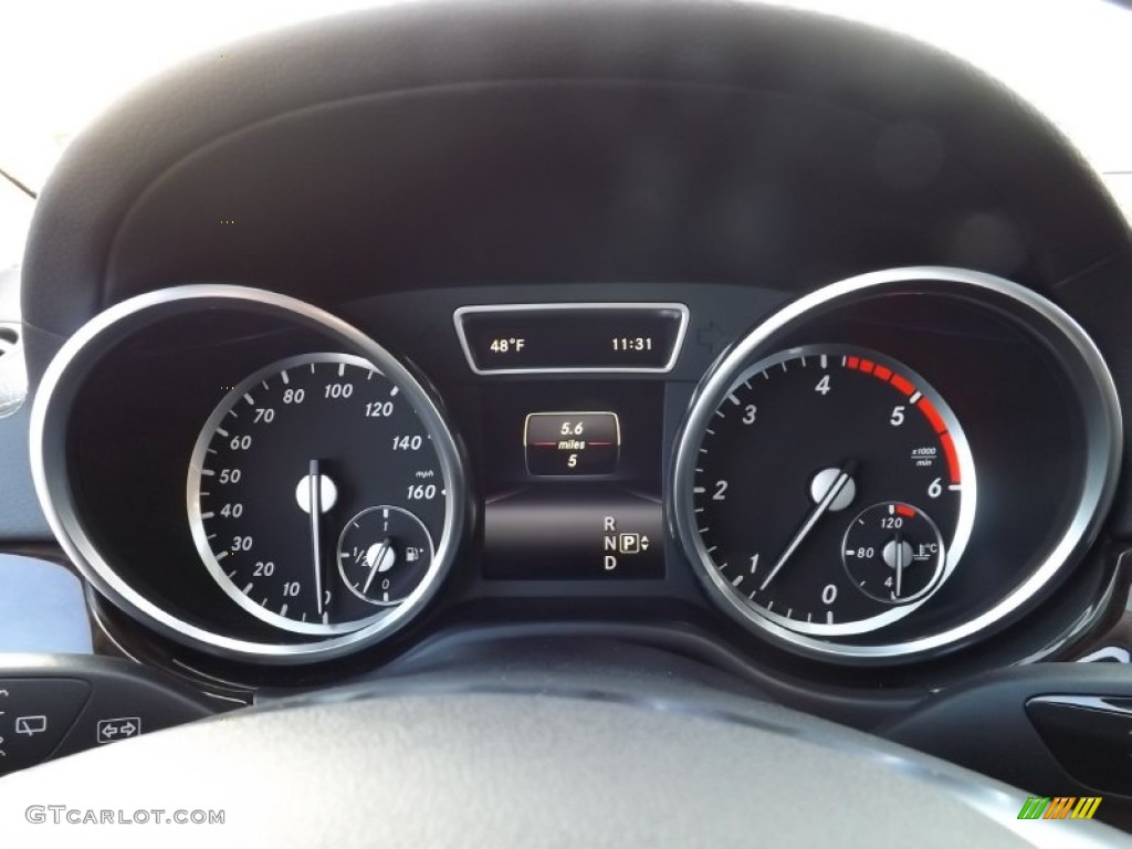 2014 Mercedes-Benz GL 350 BlueTEC 4Matic Gauges Photo #88491930