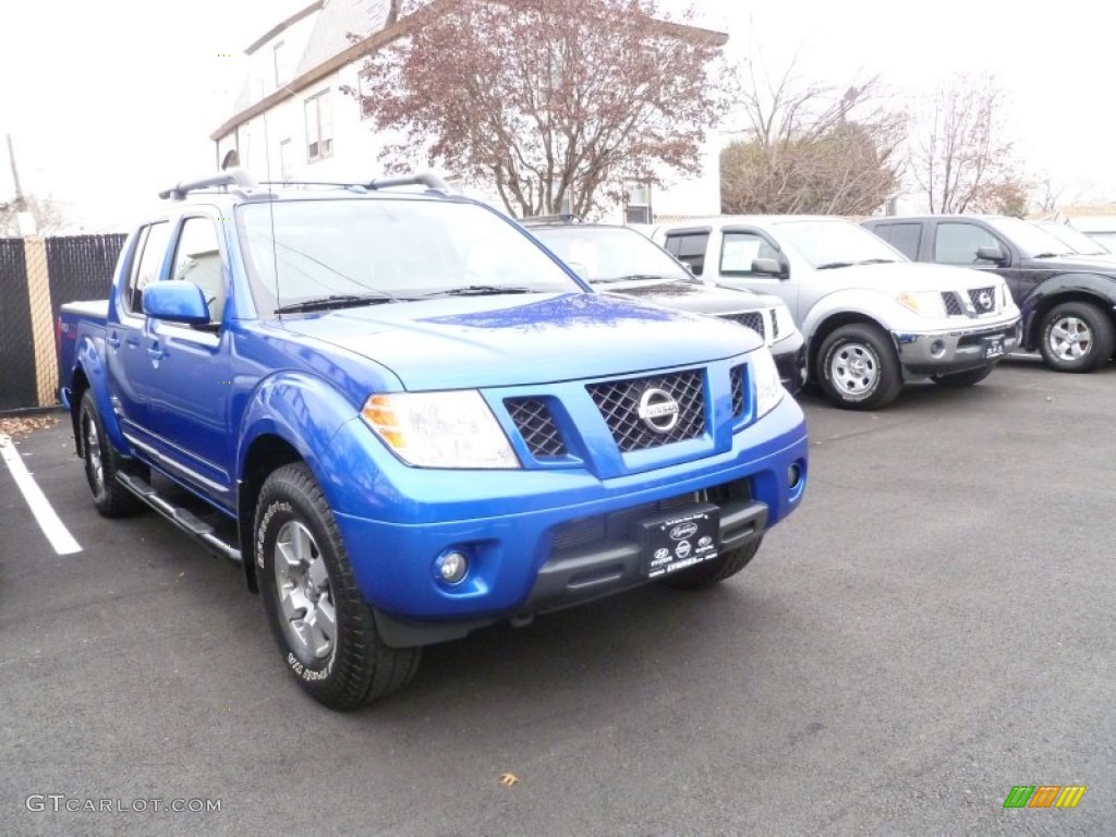 2012 Frontier Pro-4X Crew Cab 4x4 - Metallic Blue / Steel photo #1