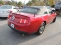 2012 Red Candy Metallic Ford Mustang V6 Convertible  photo #10