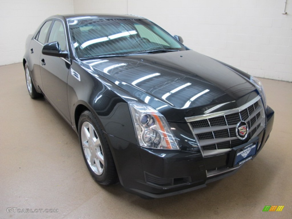 2009 CTS 4 AWD Sedan - Black Ice / Ebony photo #1