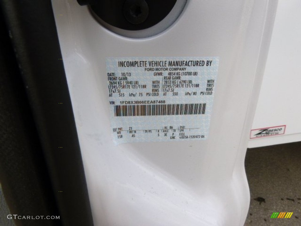 2014 F350 Super Duty XL SuperCab 4x4 Utility Truck - Oxford White / Steel photo #20