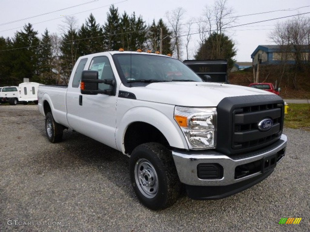 Oxford White 2014 Ford F250 Super Duty XL SuperCab 4x4 Exterior Photo #88496189